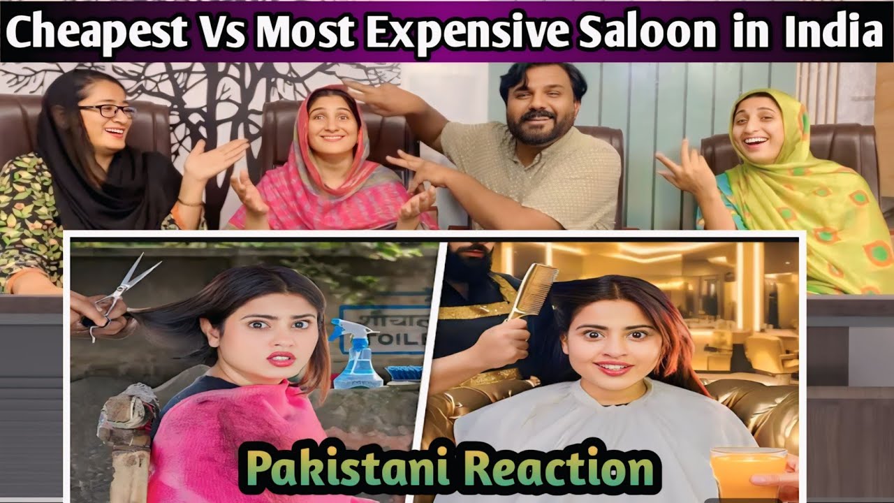 Cheapest Vs Most Expensive Saloon in India | Full Comparison of Saloon in India |Pakistani Reaction 