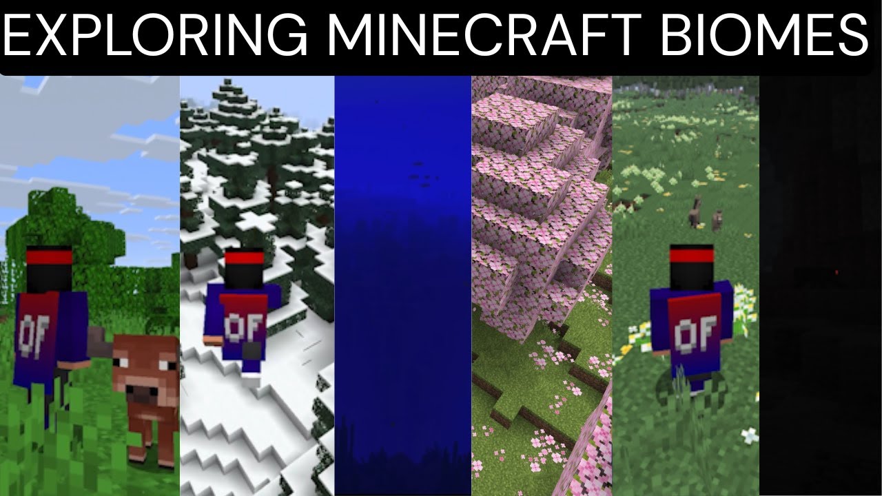 Exploring Minecraft Biomes [No Commentary] #minecraft