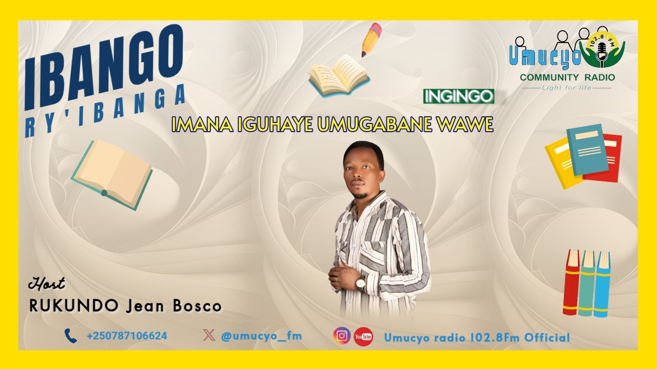 IBANGO RY'IBANGA // IMANA IGUHAYE UMUGABANE WAWE // BY JB RUKUNDO
