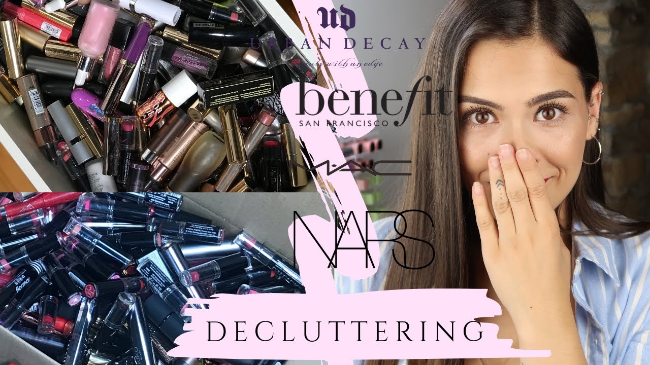 ¡DILEMA! 😱 ¿De qué LABIALES me DESHAGO ? 💄Termino el DECLUTTERING 🔪 (Parte 2)