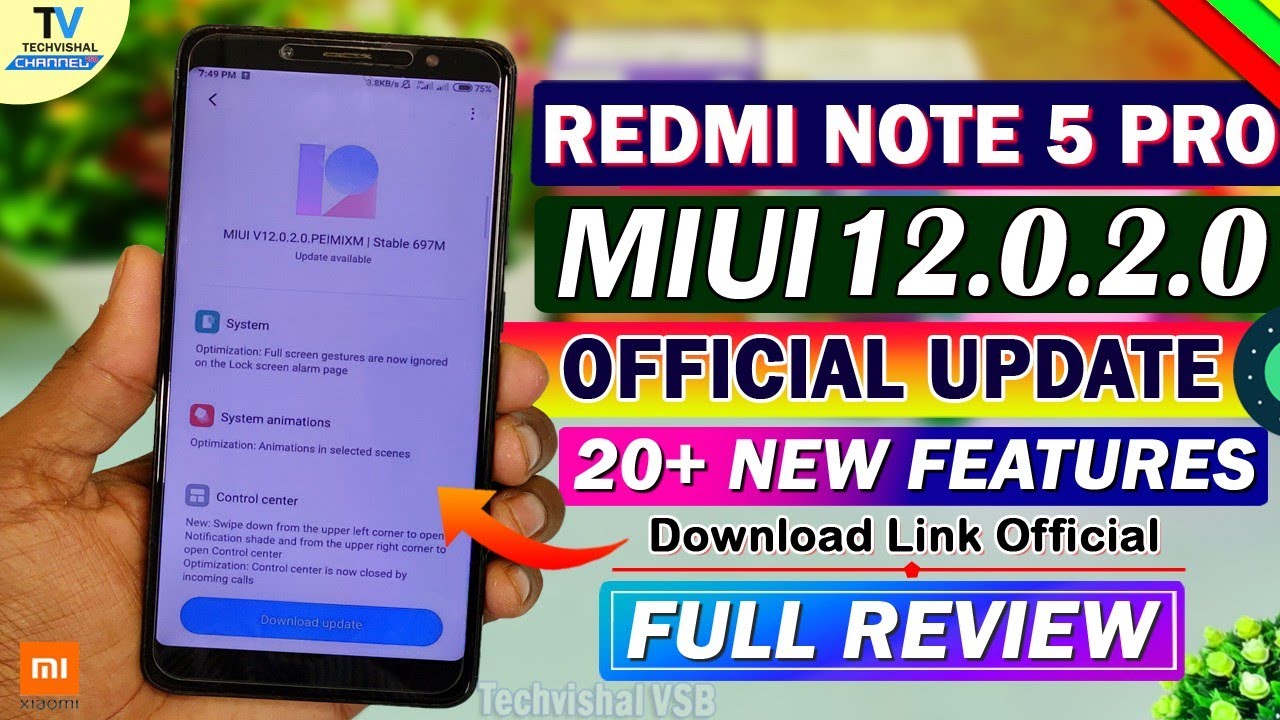 Redmi Note 5 Pro MIUI 12.0.2.0 Update Full Review | 20+ Features🔥 | Redmi Note 5 Pro MIUI 12 Update