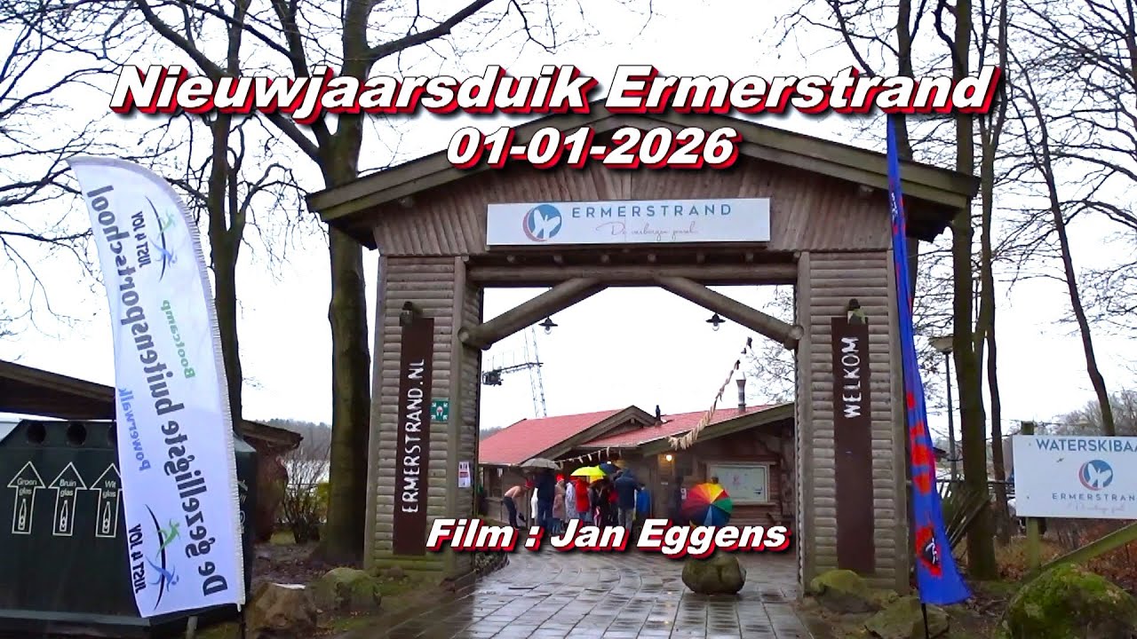 Nieuwjaarsduik Ermerstrand 01 01 2026
