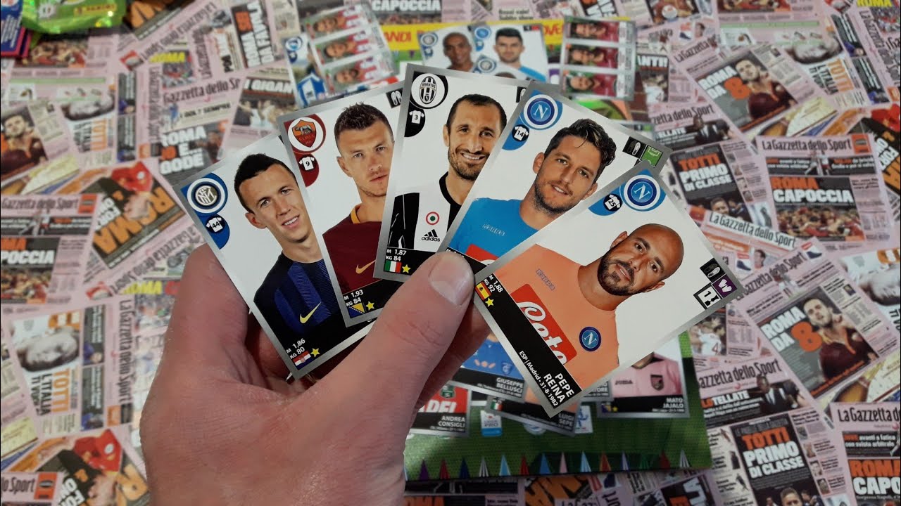 Spacchettamento + ce l'ho mi manca album calciatori 2016/17