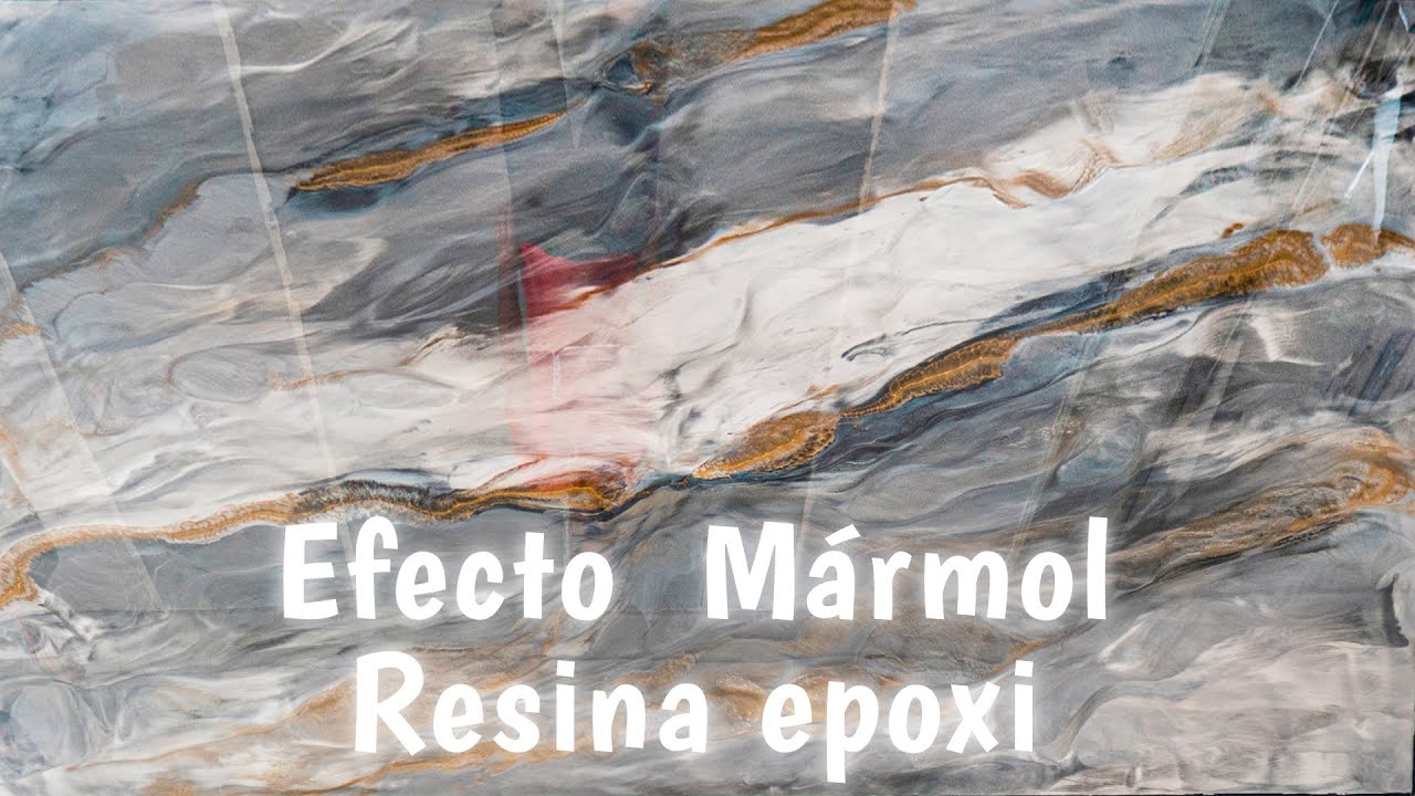 Haz un SUELO DE RESINA EPOXI efecto Mármol