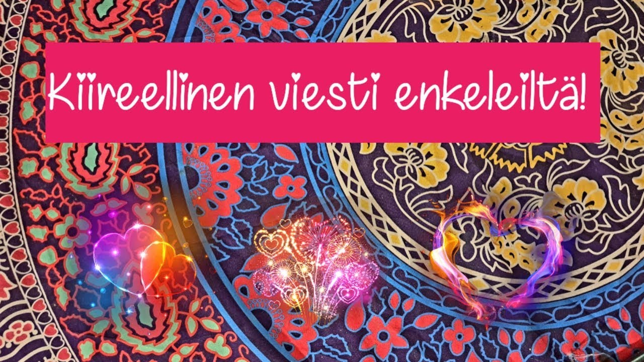 🔮Pick A Card🔮Kiireellinen viesti enkeleiltä👼~Ajaton tulkinta~