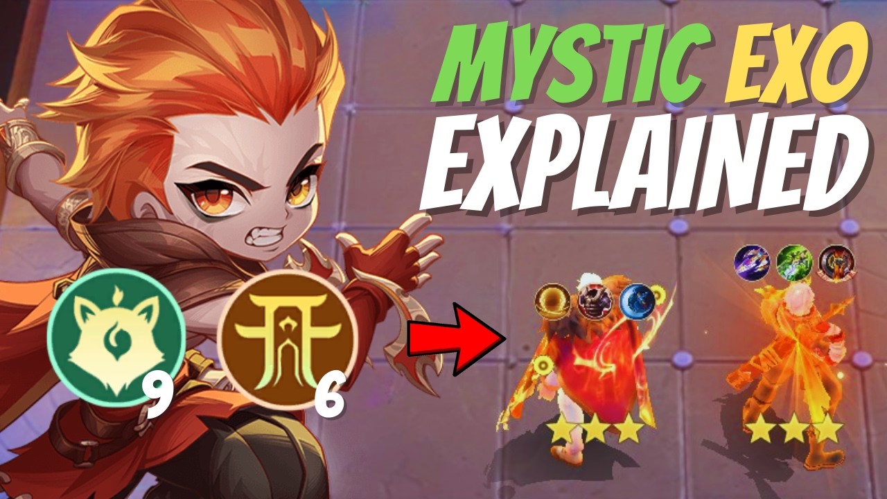 Mystic Exorcist Is Quietly Dominating This Patch! S5 | MAGIC CHESS GO GO