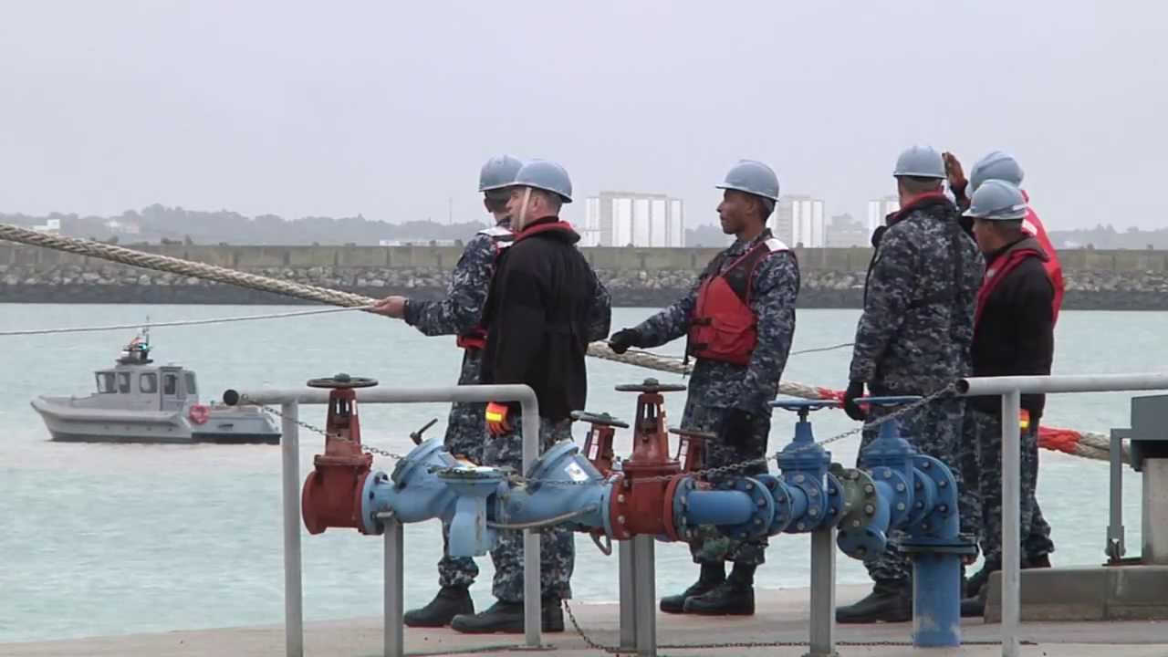 MV Cape Ray Arrives in Rota, Spain