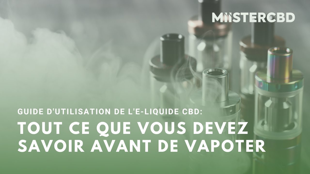 Comment vapoter du CBD ? 3 conseils essentiels ! 💭