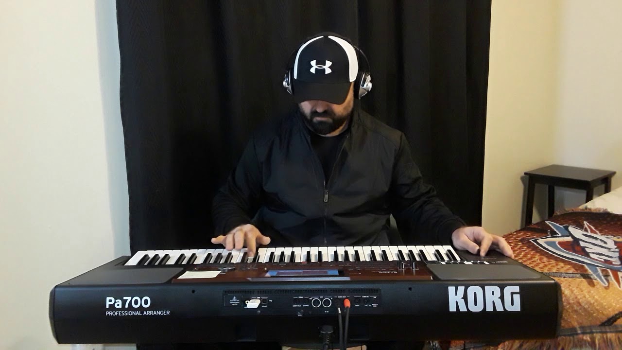 Korg pa 700 oriental  مقتطفات من اغاني الزمن