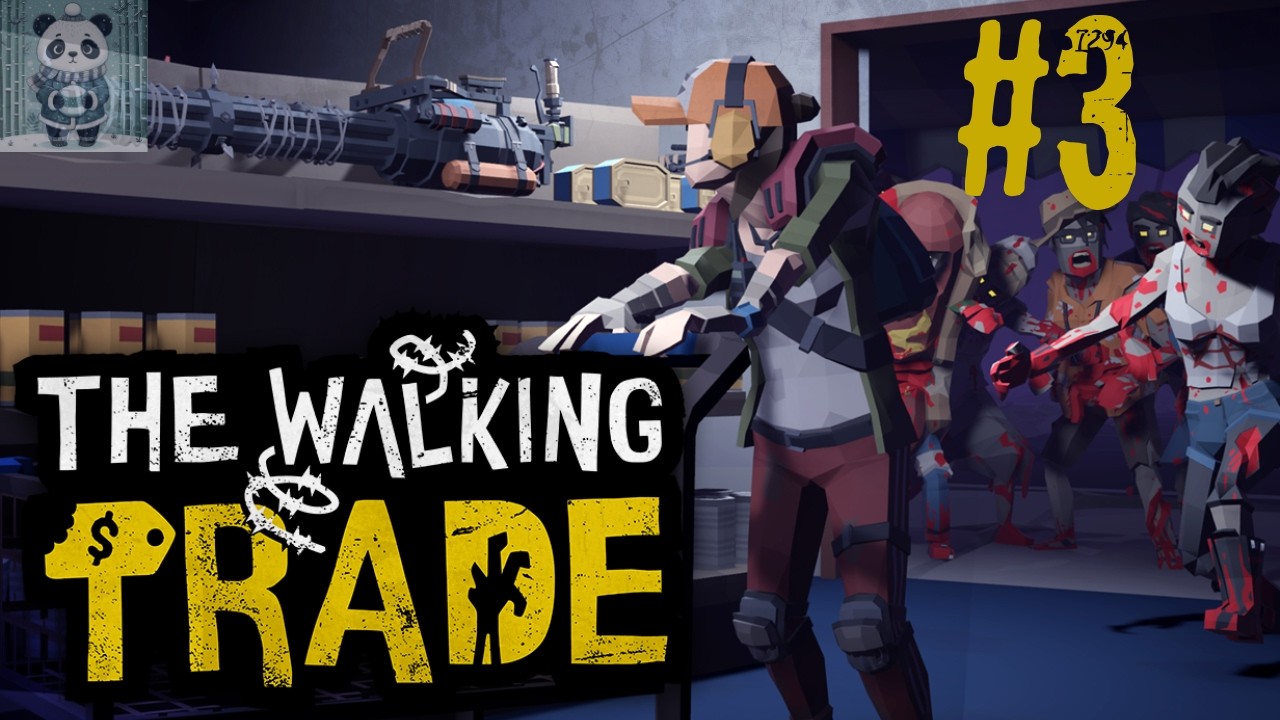 CRAFTING & LOOTING! NEW HIRES! ULTIMATE SURVIVAL! | The Walking Trade #3