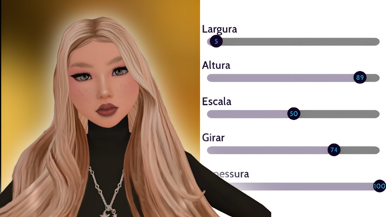 Rosto feminino - Avakin life 