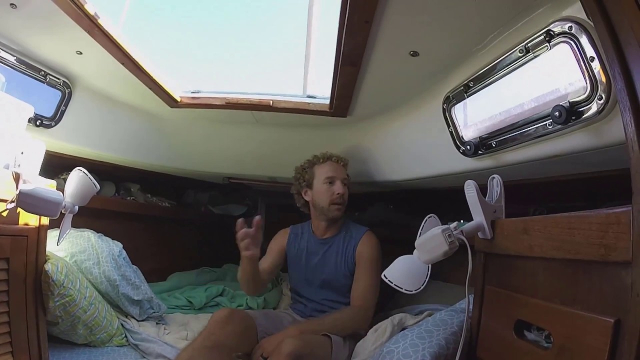 A Tour on Tartan 37 Holiday our Sailboat Floating Home-S1Ep3