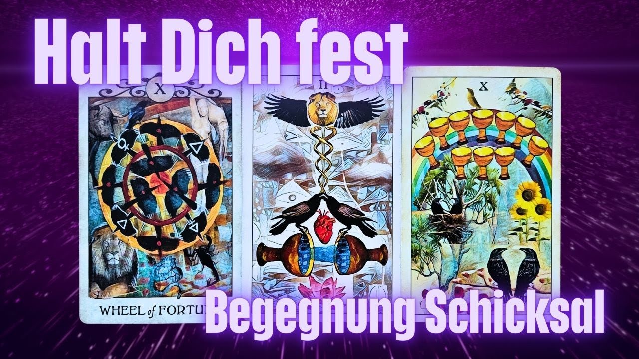 Halt Dich fest | Es wird eine Begegnung geben | Jemand kann es nicht mehr aufhalten | Schicksal