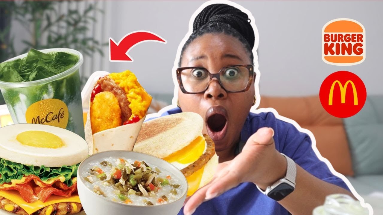 China’s McDonald's vs. Burger King Breakfast: Which One Wins?!