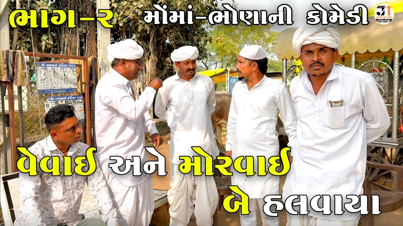 વેવાઇ અને મોરવાઇ બે હલવાયા ભાગ-૨ | VEVAI ANE MORVAI BE HALVAYA | JOGMAYA TIGER COMEDY 