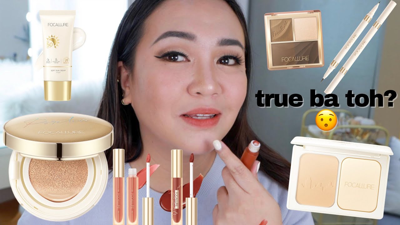 MOSTLY LESS THAN 200 PESOS?! FULL FACE FOCALLURE!!