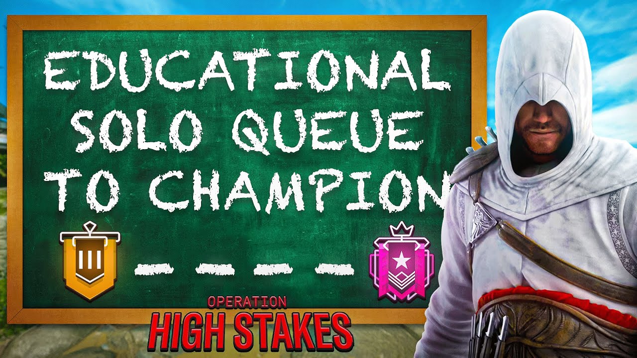 HOW TO SOLO-Q TO CHAMPION (Educational R6 Series)