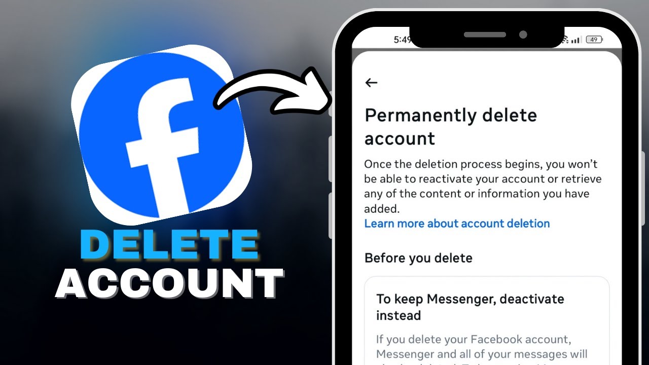 How To Delete Facebook Account 2025 in SECONDS!