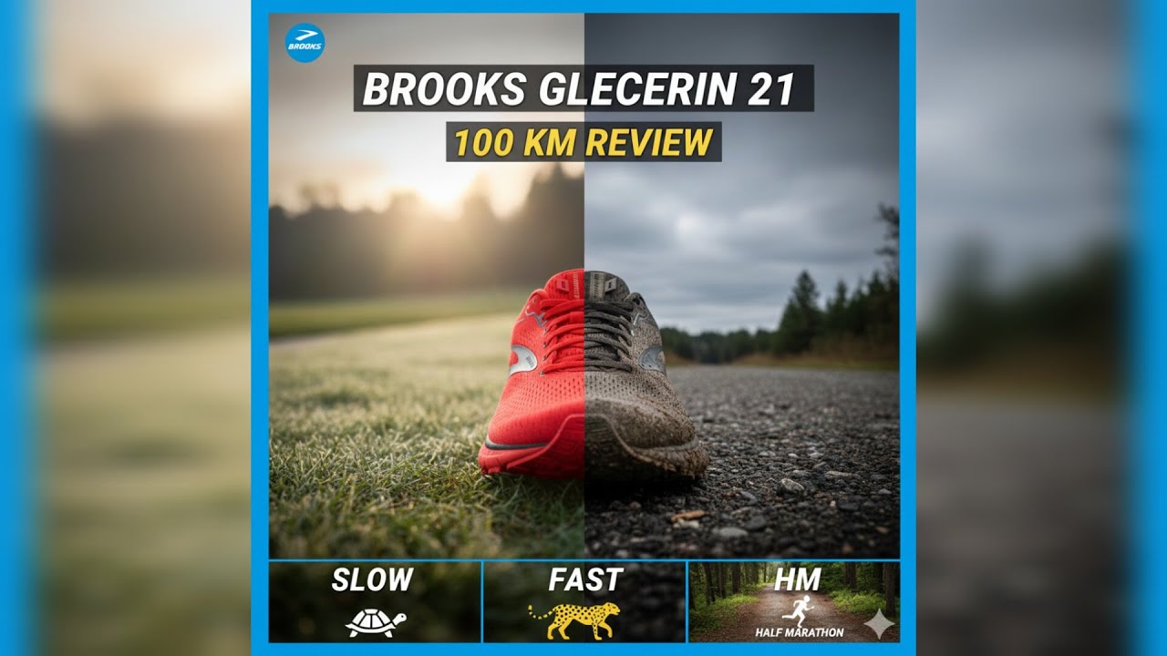 Brooks Glycerin 21  - 100 KM Review in Slow, Fast & Long Runs. Shoe with lot of Suprises. 