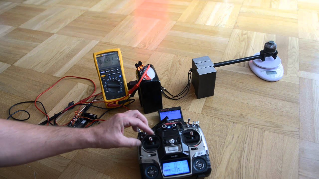 T-Motor 4014 400 KV real test