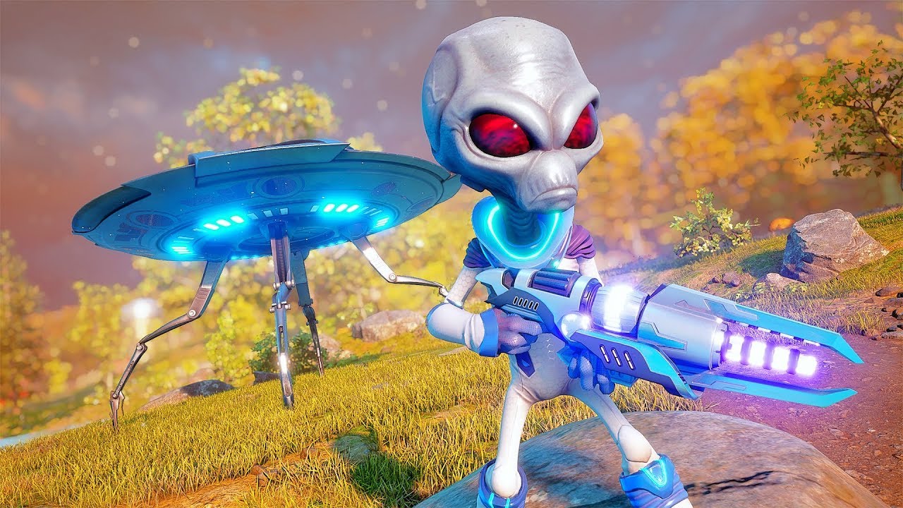 UN KHEY VENU DE L'ESPACE (Destroy All Humans)