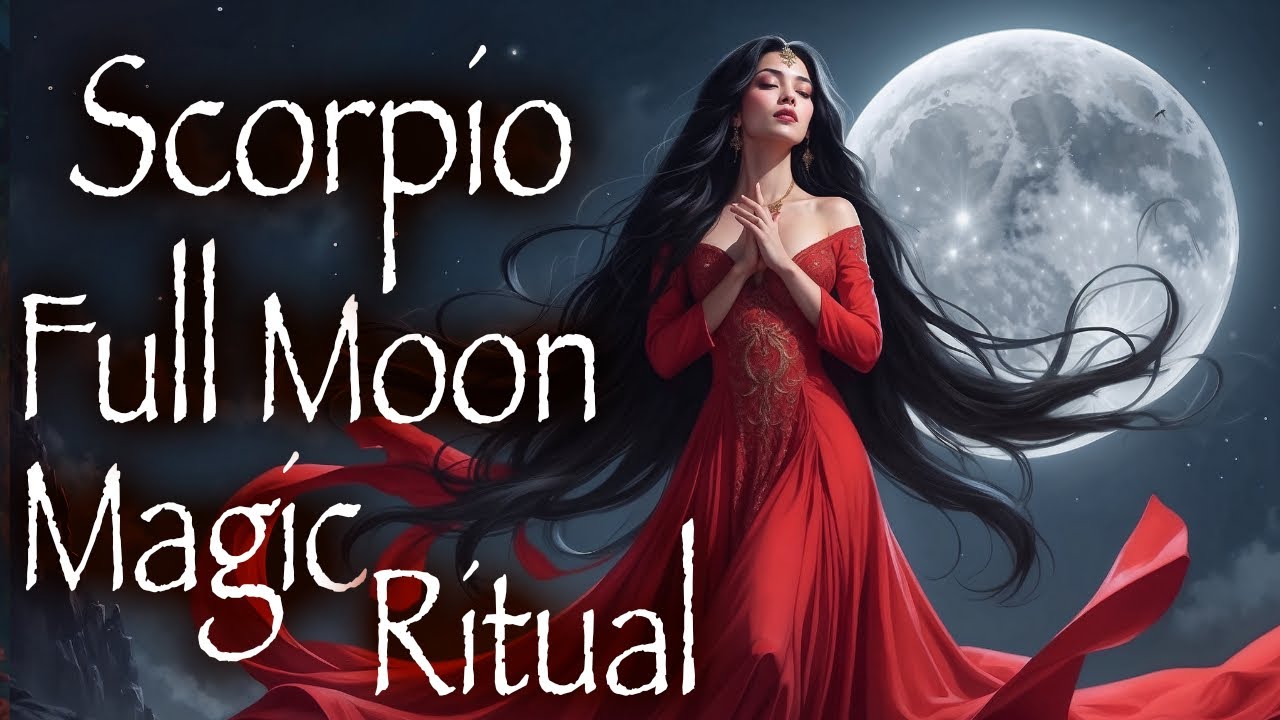 Scorpio Full Moon Ritual Meditation | Awaken Your Inner Power & Lunar Magic (May 2025)