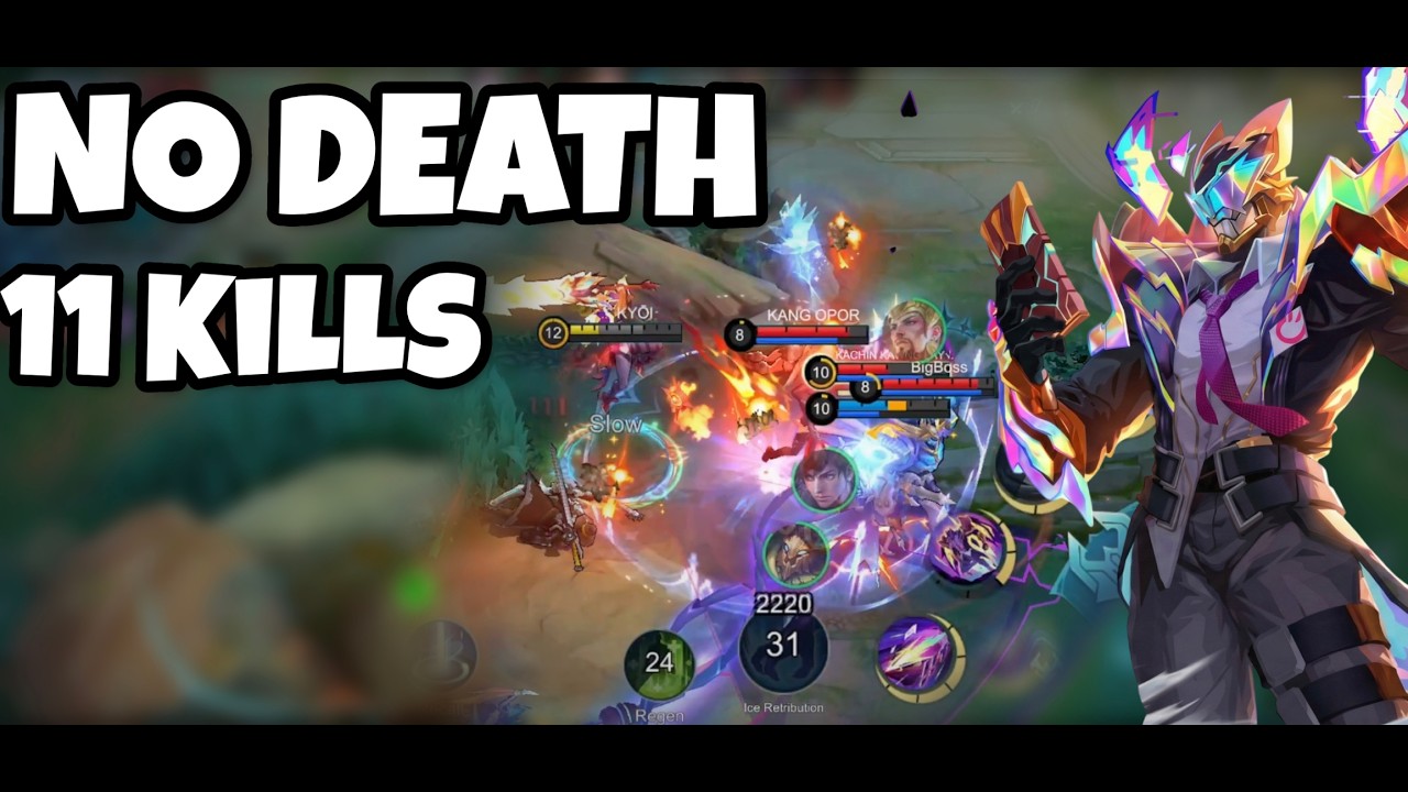 NO DEATHS AGAIN! 🔥 | Fredrinn 11/0/12 Perfect KDA | 4th Perfect Game | MLBB