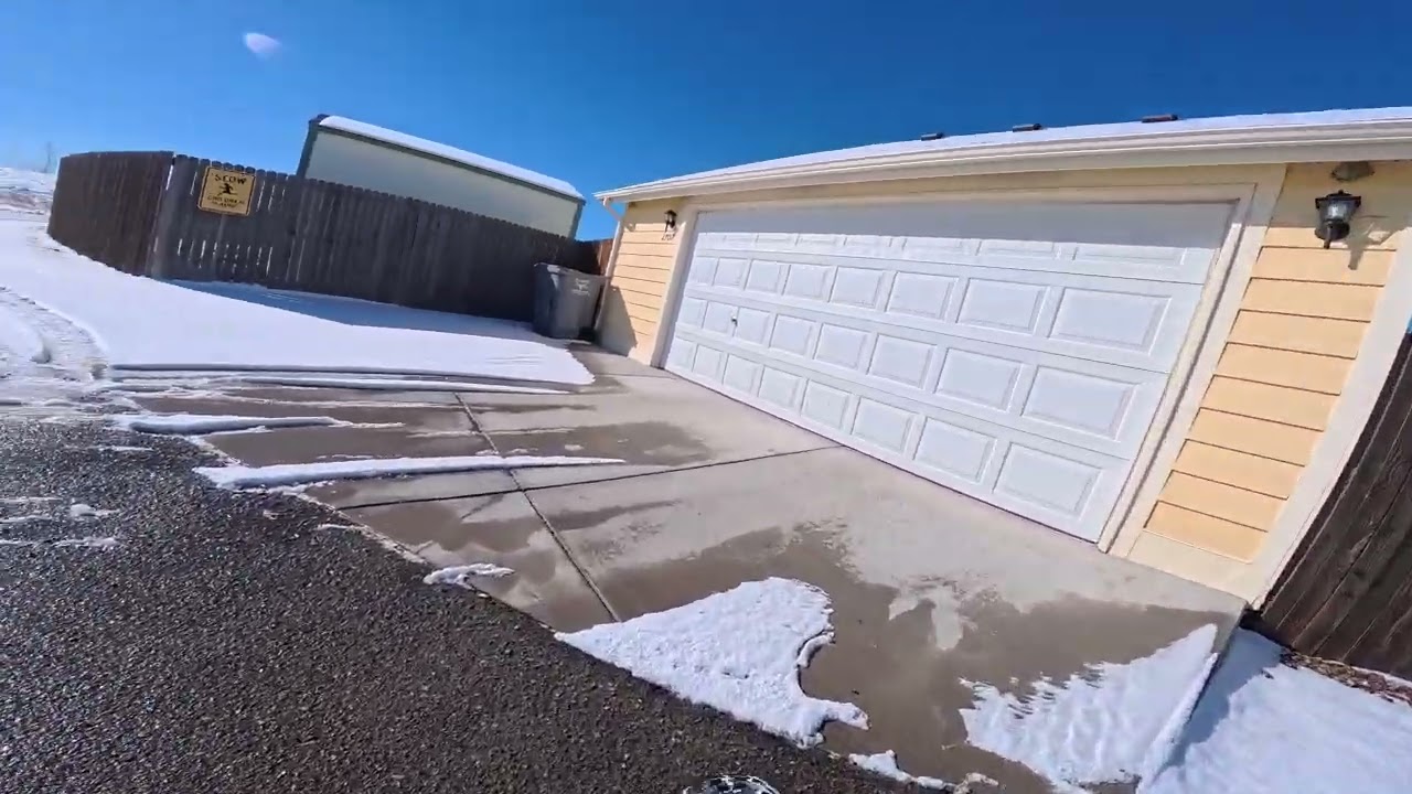 Quick Ride in 3 Inches of Snow.