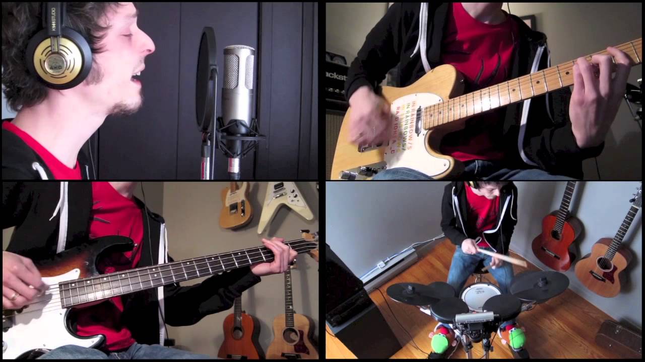 Wake me up when September ends - Green Day - One man band cover