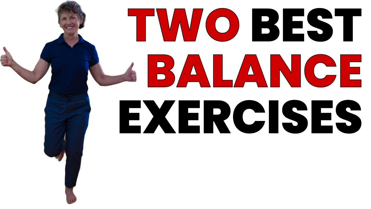 The 2 BEST BALANCE Exercises for Seniors and Beginners