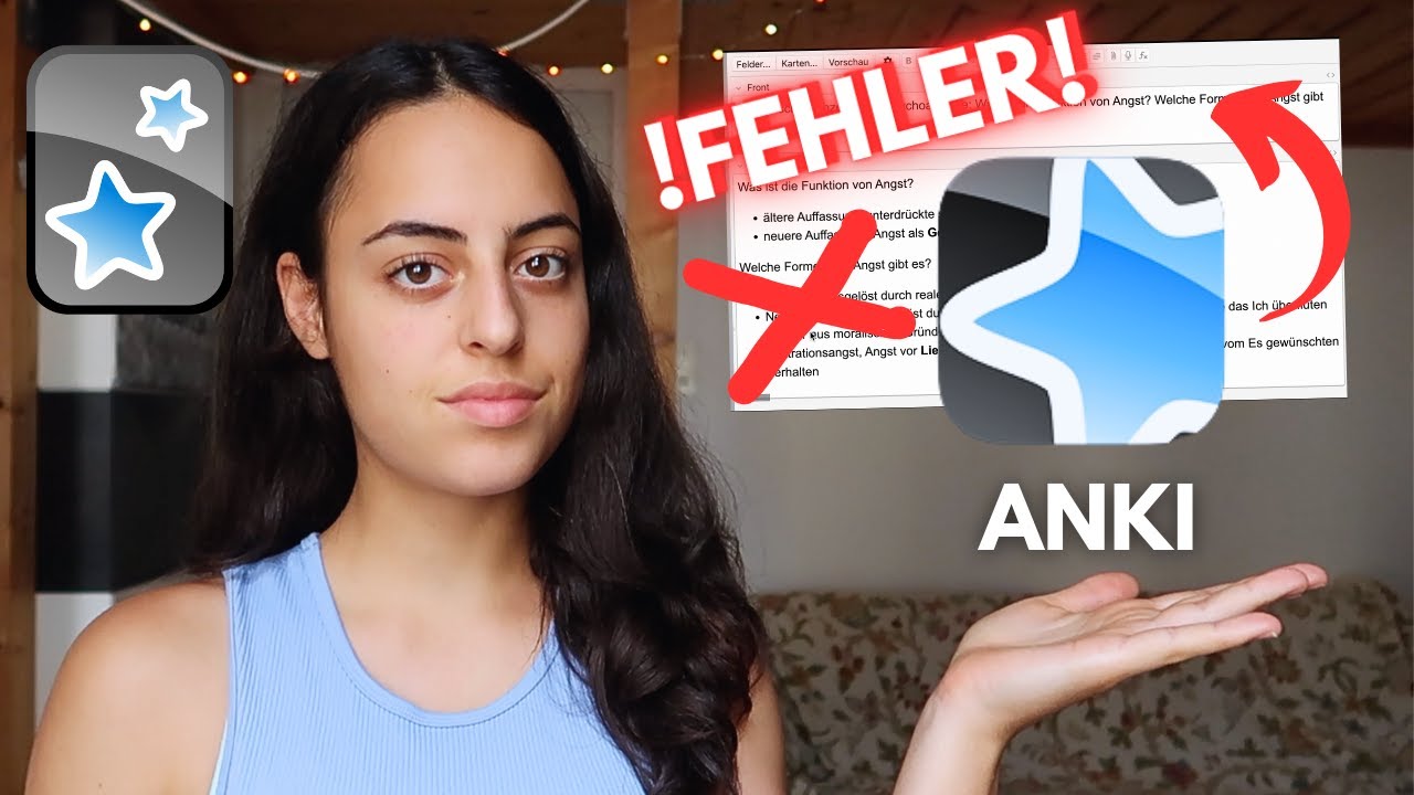 ANKI Karteikarten: Vermeide diese Fehler! (Das musst du unbedingt wissen!)