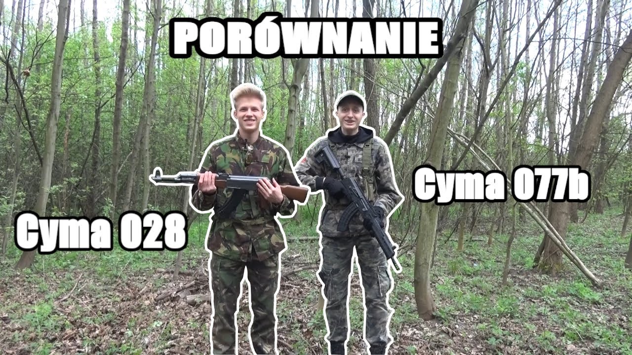 ASG - Cyma 028 vs Cyma 077b - Porównanie