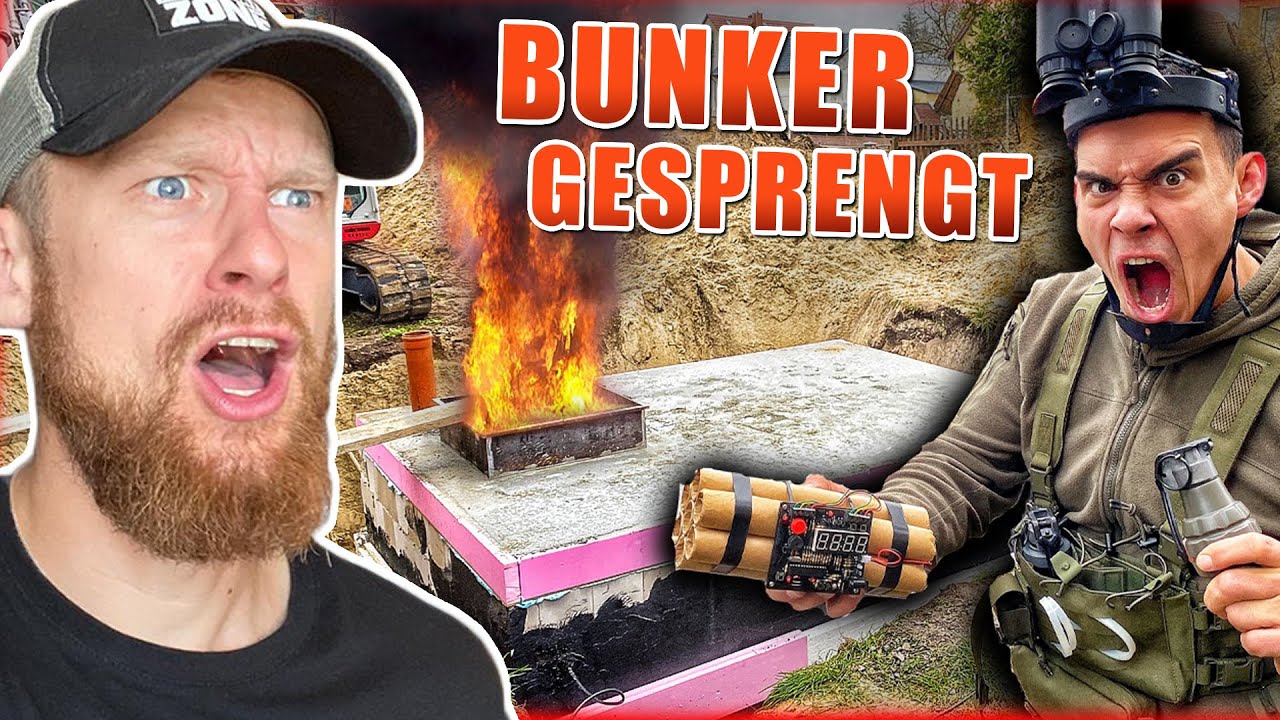 Survival Mattin SPRENGT den PREPPER BUNKER | Fritz Meinecke reagiert