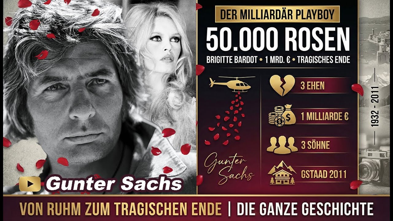 Was wurde aus Gunter Sachs Milliarden - brigitte bardot - Das Erbe eines Playboys