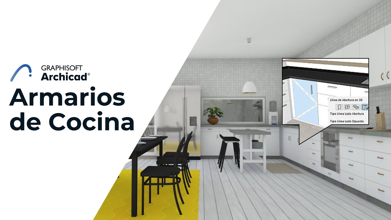 Armarios de Cocina a Detalle en Archicad | Tutorial Completo