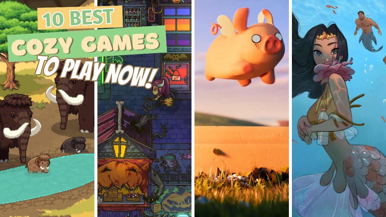 10 BEST Cozy Games You Want To Play NOW!