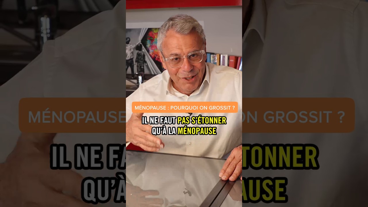 Pourquoi la m&eacute;nopause fait grossir ? #menopause #grossirmenopause