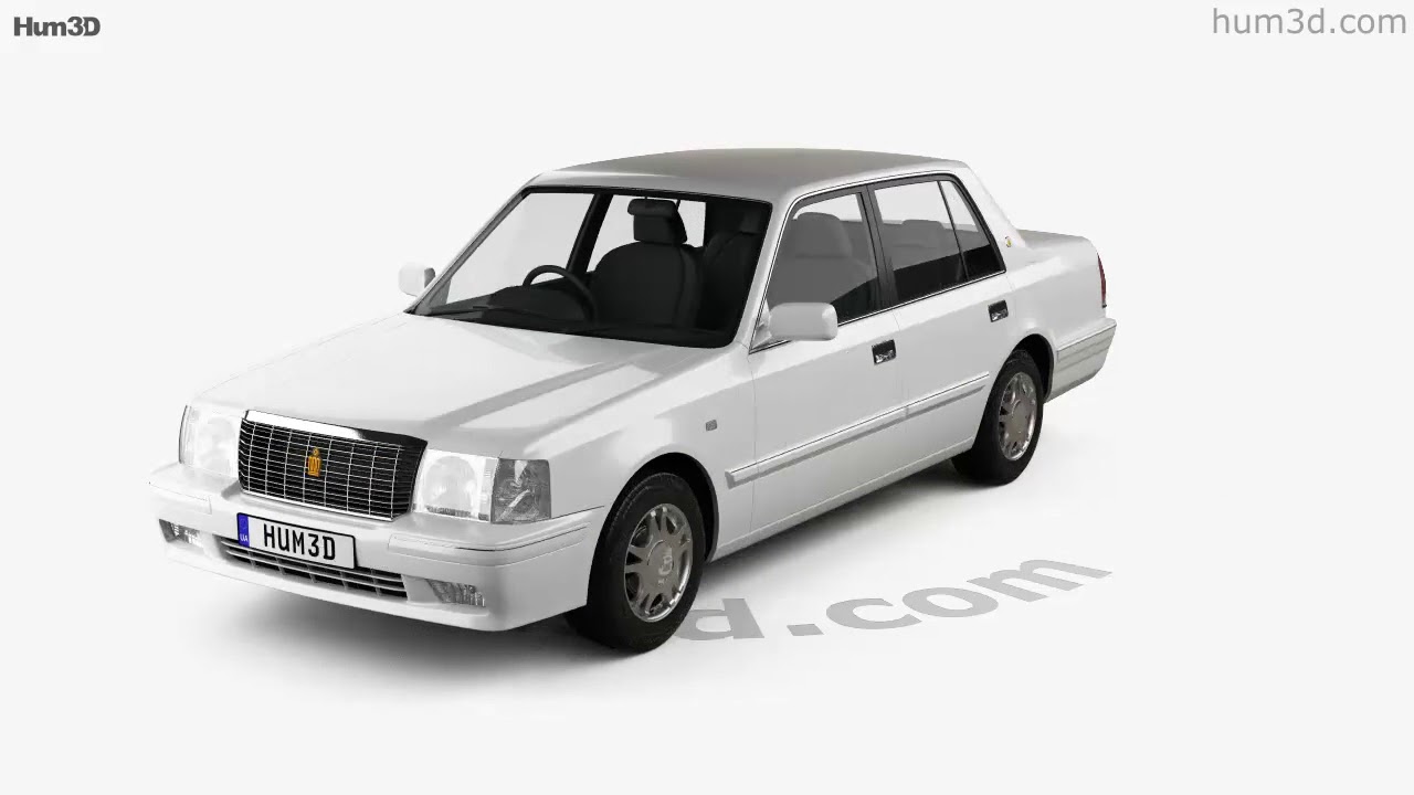 Toyota Crown Comfort 2002 3D model by 3DModels.org