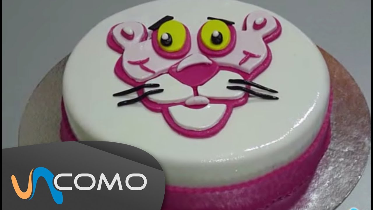 Tarta de La Pantera Rosa - Pink Panter Cake