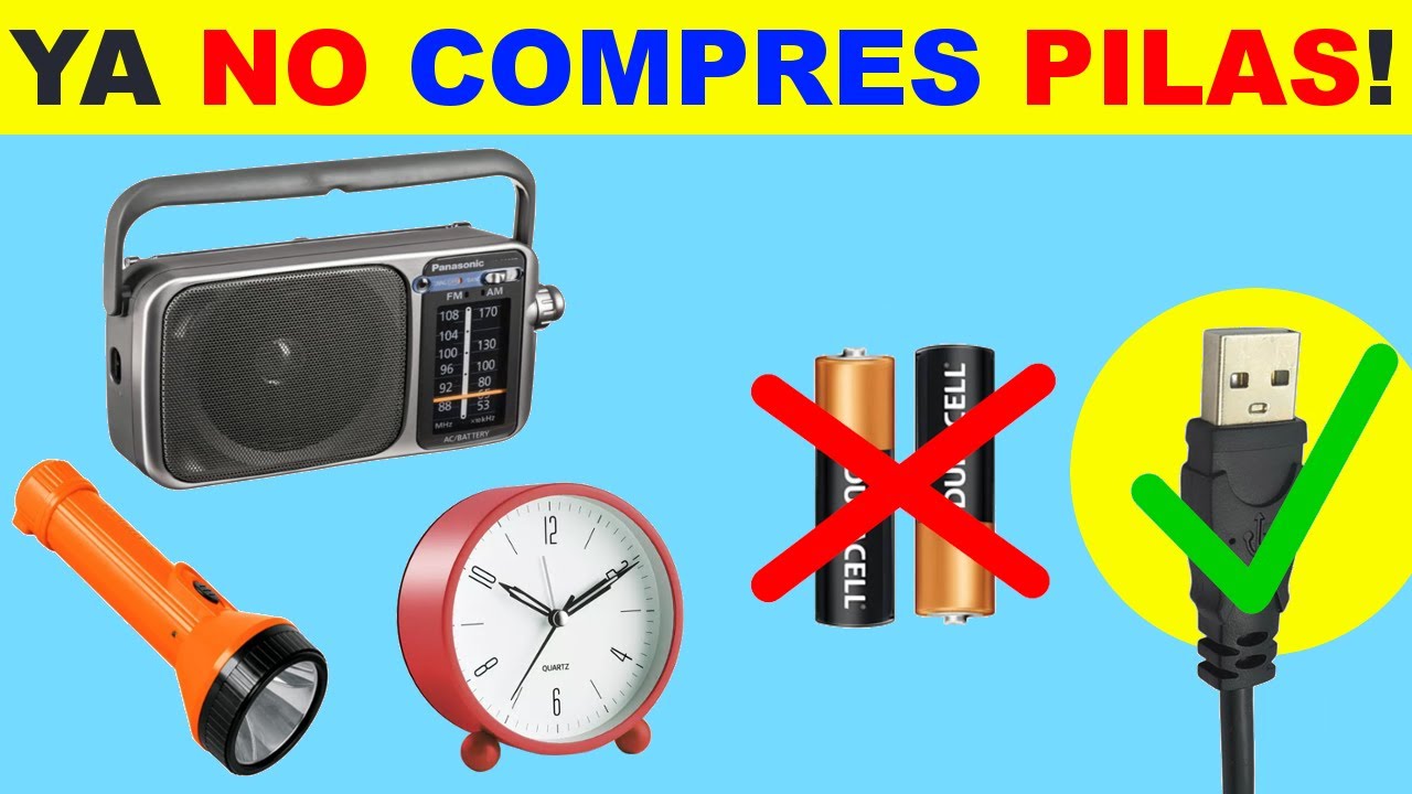Convierte Cualquier Dispositivo a USB Fácilmente y Ahorra Dinero! ADIOS A LAS BATERIAS!