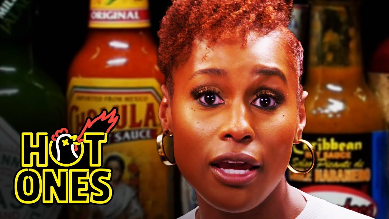 Issa Rae Raps While Eating Spicy Wings | Hot Ones