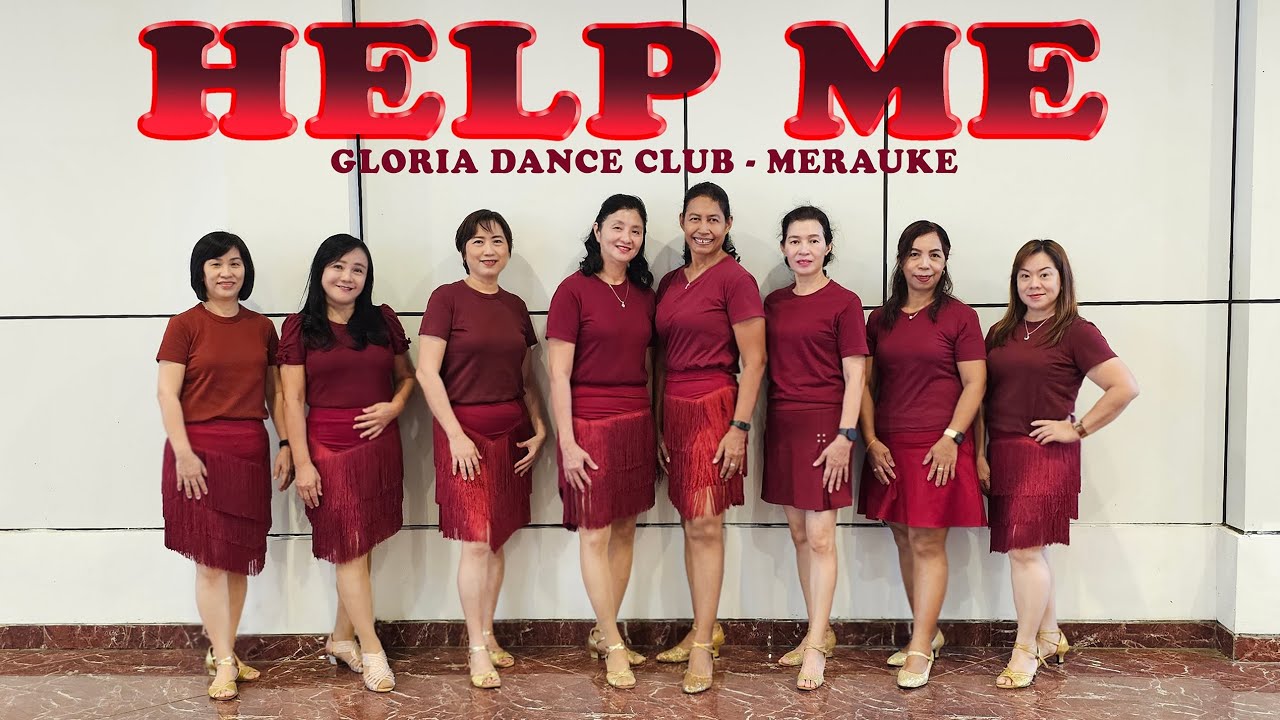 HELP ME // LINE DANCE // Choreo CAECILIA MARIA FATRUAN // GDC MERAUKE PAPUA SELATAN