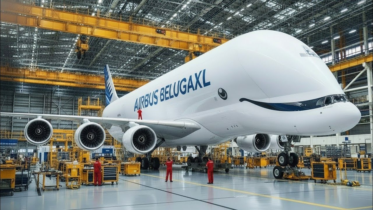 The World’s Strangest Aircraft Built in Silence | BelugaXL 2025 Factory