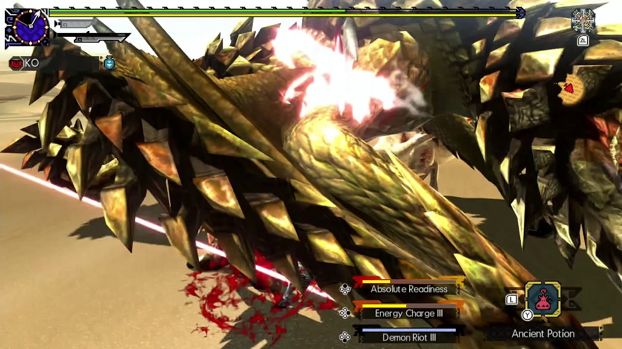 MHGU G4 Seregios 8:07 (Striker Switch Axe)