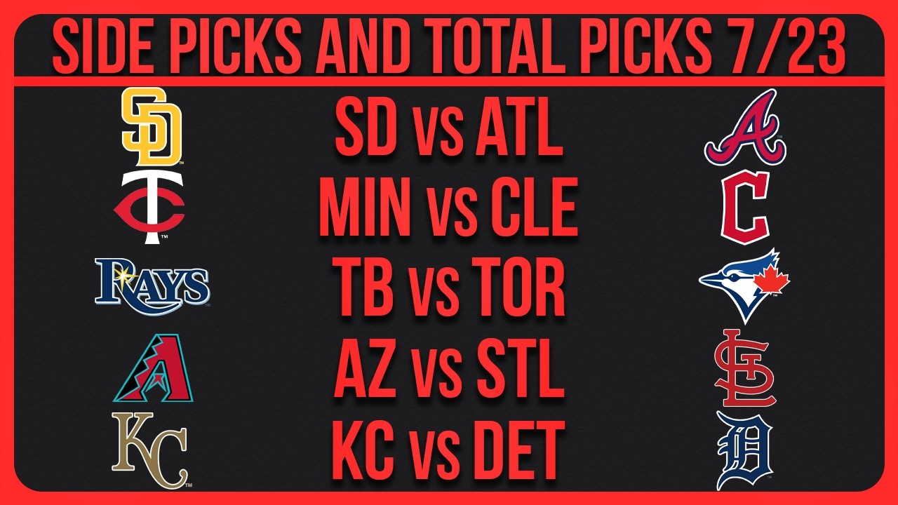 MLB Picks Today Thursday 7/23/26 MLB Picks & Predictions Today