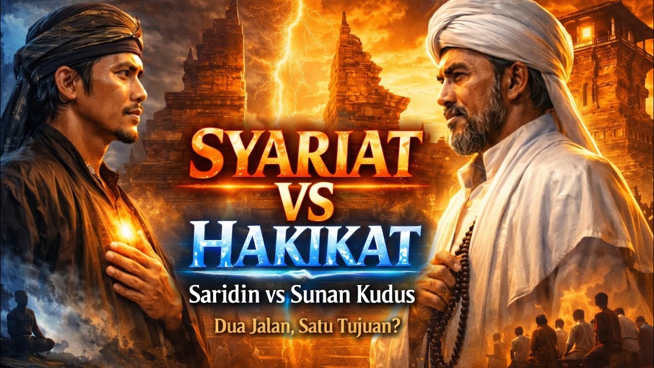 SYARIAT DILAWAN HAKIKAT: Perdebatan Saridin dan Sunan Kudus yang Mengguncang Jawa