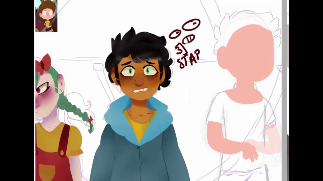 camp camp - Screenshot redraw - SPEEDPAINT