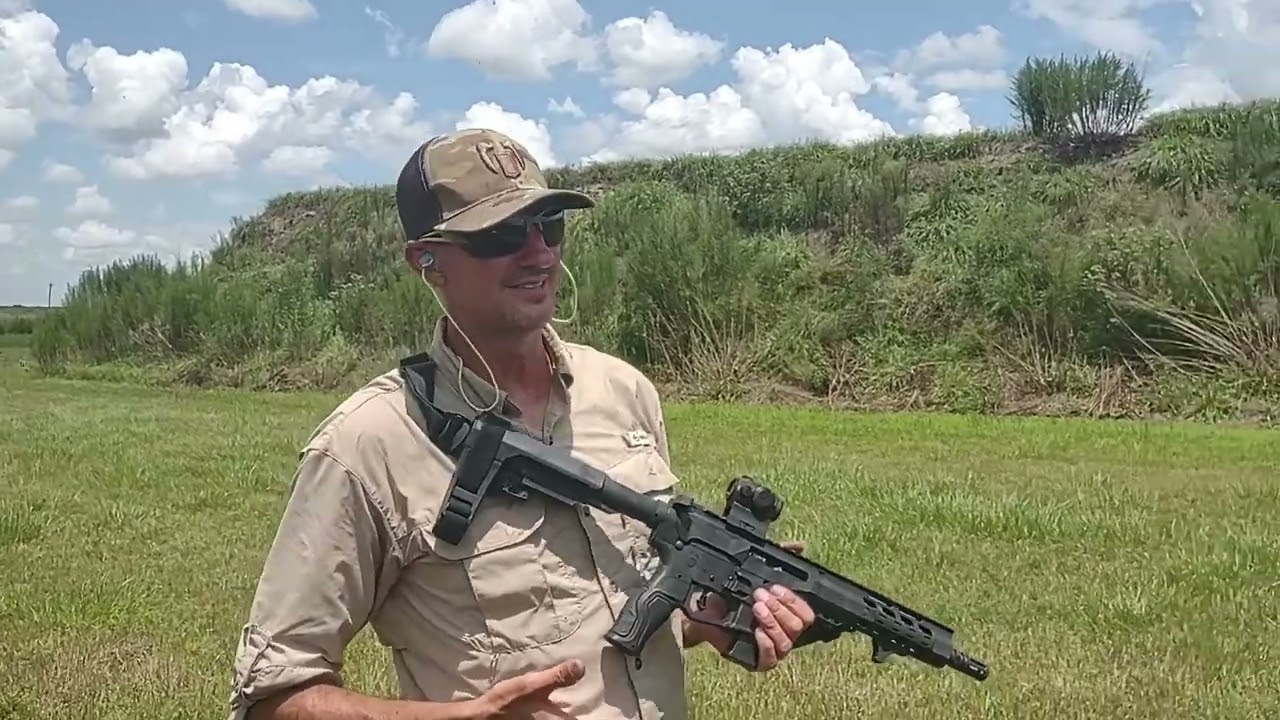 Balística Externa carabina 9mm na prática.