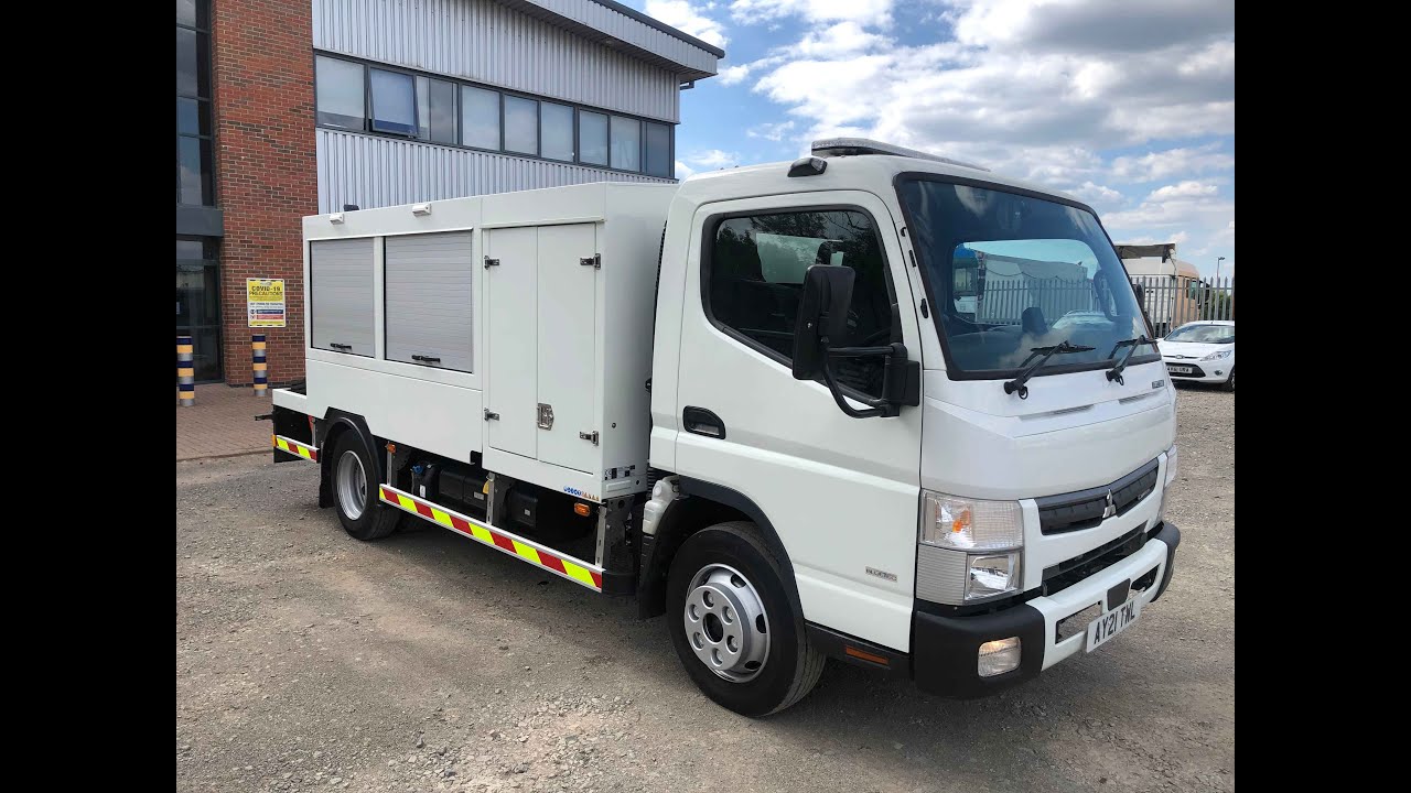 MITSUBISHI FUSO CANTER 7C18 RIONED JET VAC - AY21 TWL