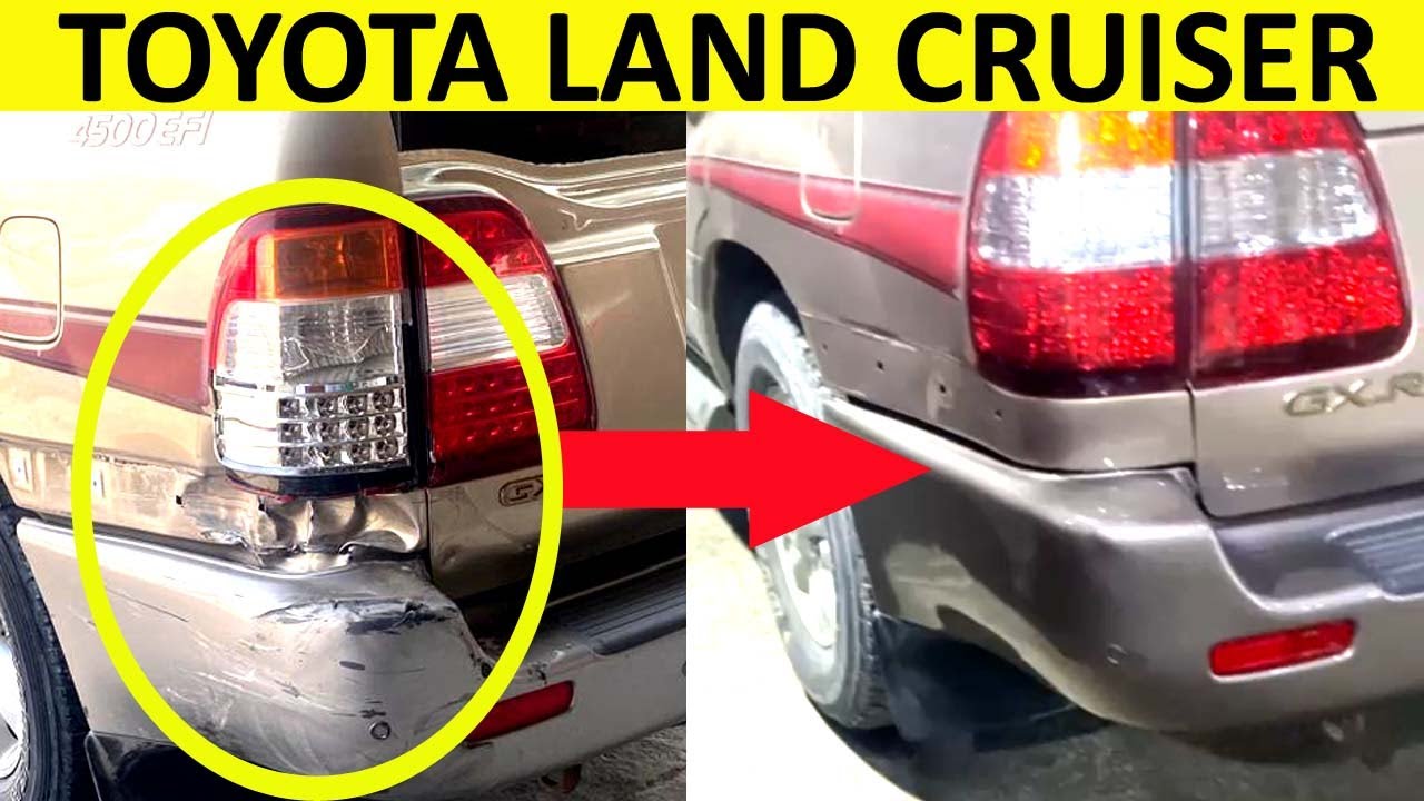 Destroyed Toyota Land Cruiser Fully Restored | Luxury SUV Rebuild